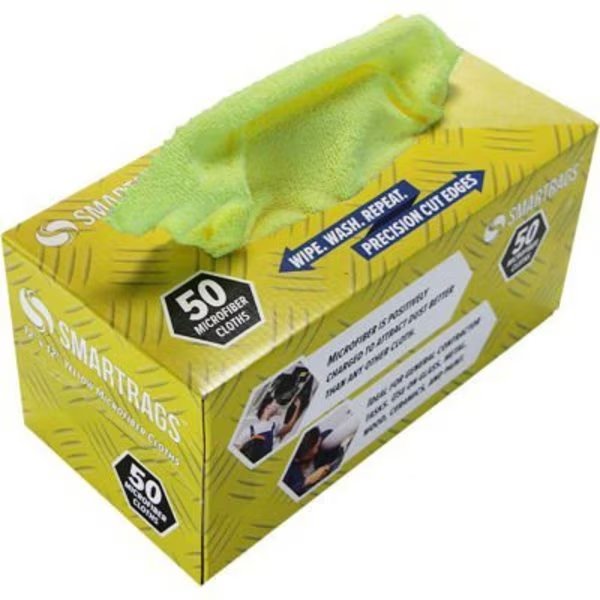 SmartRags„¢ Microfiber Cleaning Cloths, 12